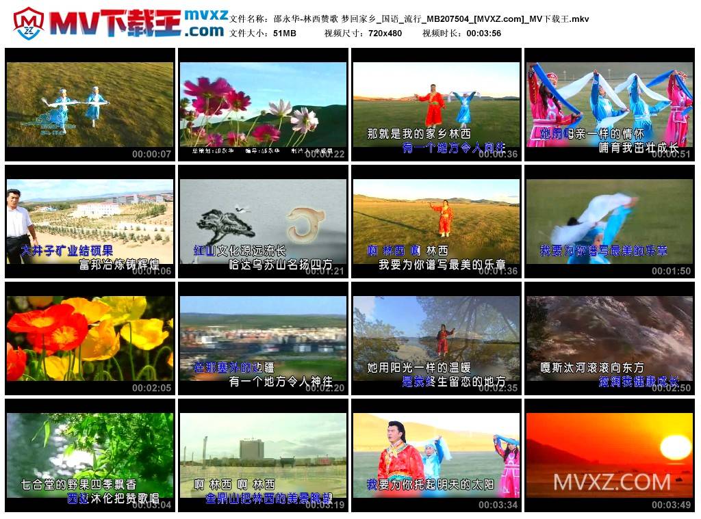 邵永华-林西赞歌 梦回家乡_国语_流行_MB207504